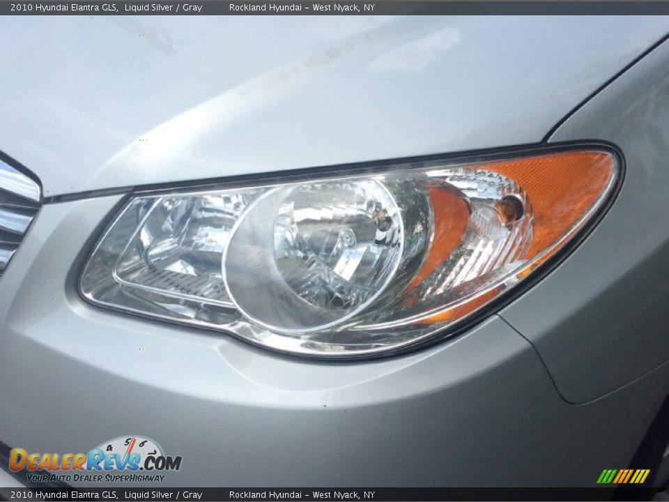 2010 Hyundai Elantra GLS Liquid Silver / Gray Photo #30