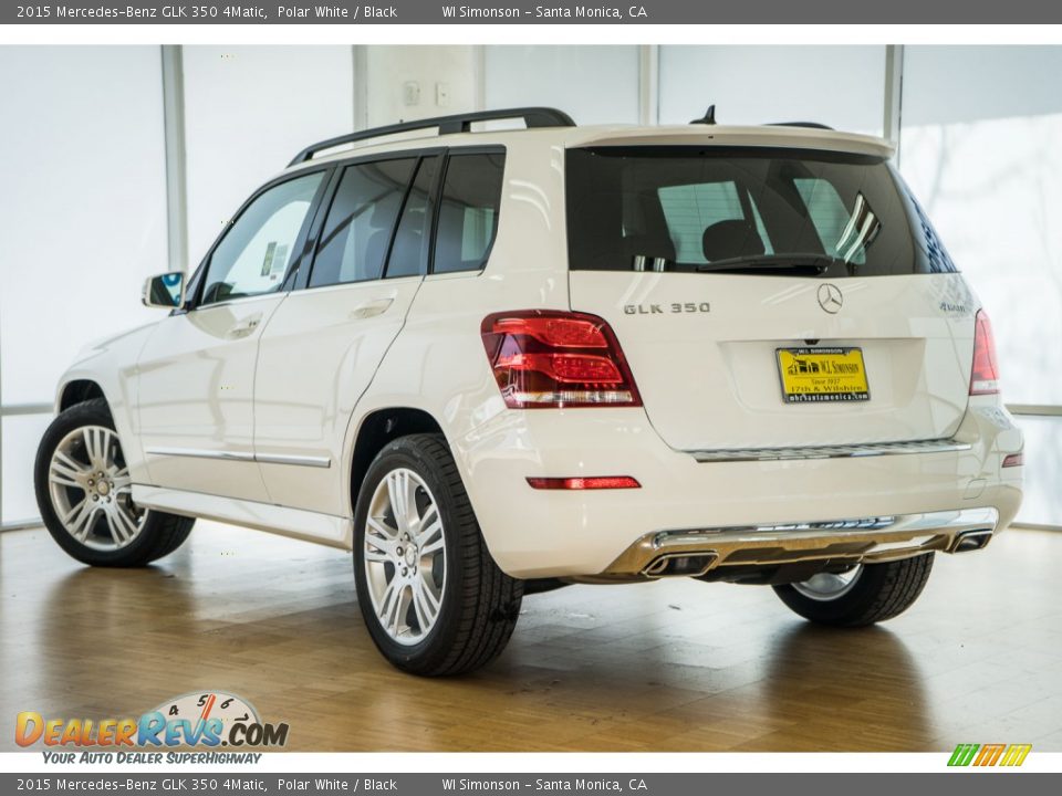 2015 Mercedes-Benz GLK 350 4Matic Polar White / Black Photo #3
