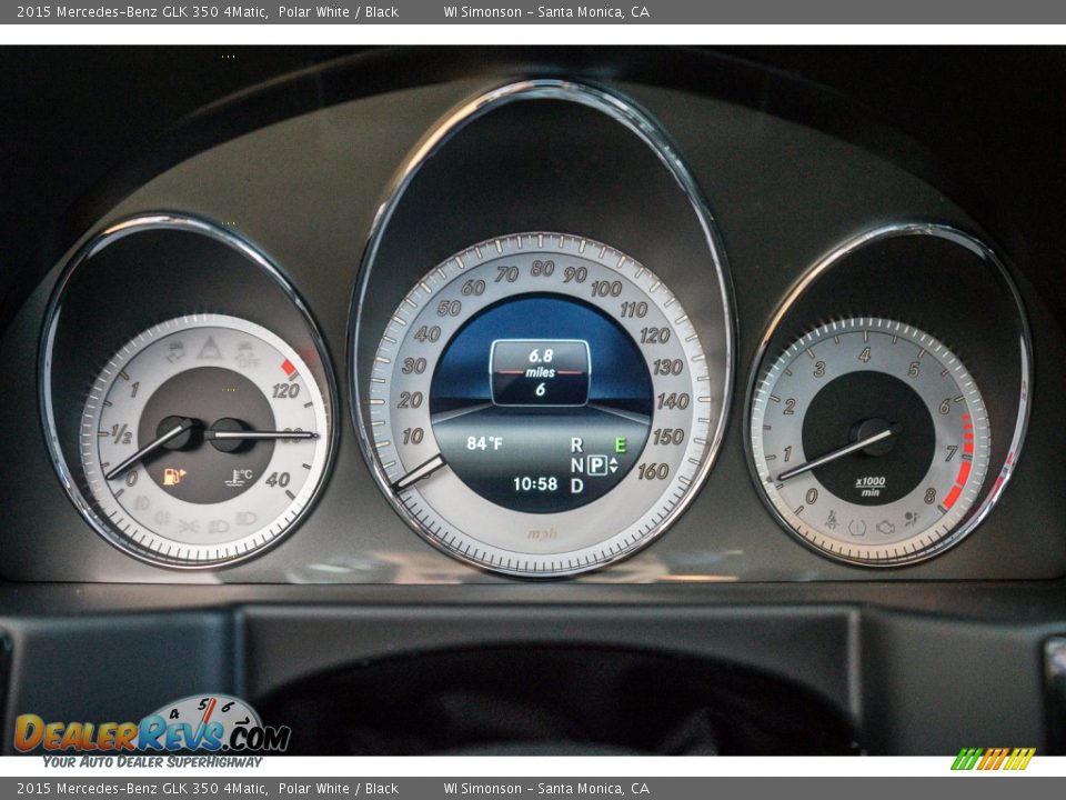 2015 Mercedes-Benz GLK 350 4Matic Polar White / Black Photo #8