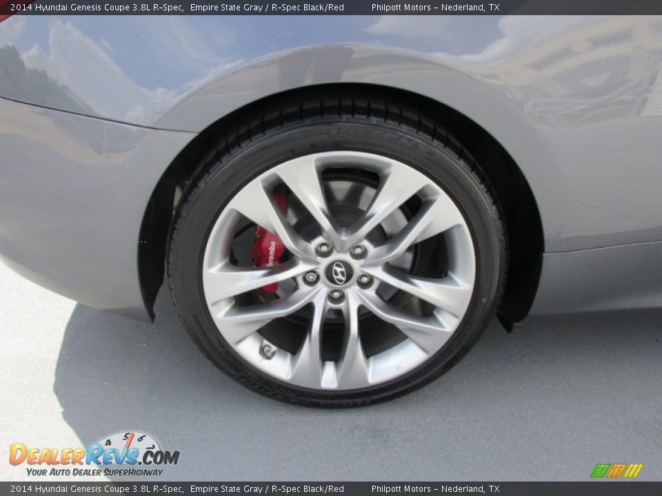 2014 Hyundai Genesis Coupe 3.8L R-Spec Wheel Photo #14