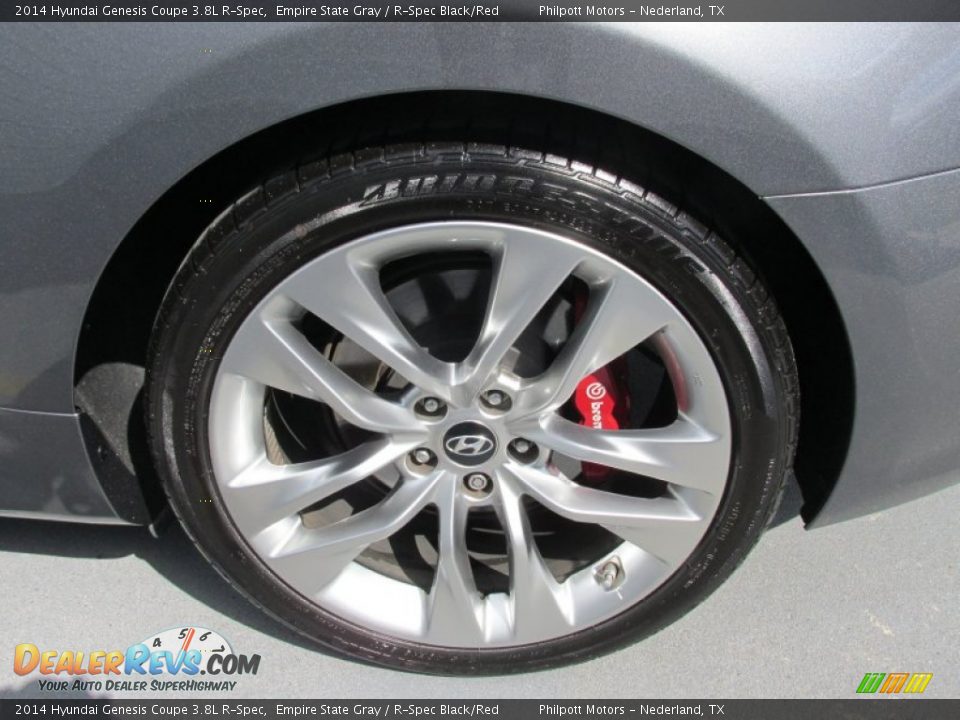 2014 Hyundai Genesis Coupe 3.8L R-Spec Wheel Photo #17