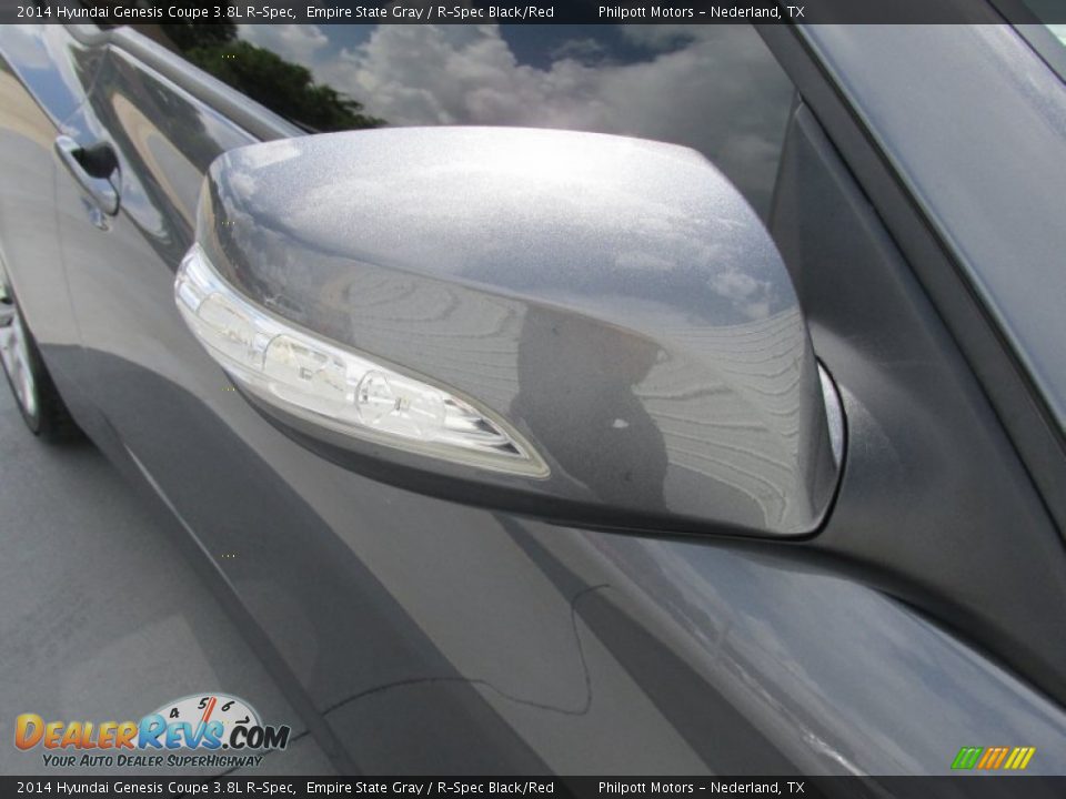 2014 Hyundai Genesis Coupe 3.8L R-Spec Empire State Gray / R-Spec Black/Red Photo #20