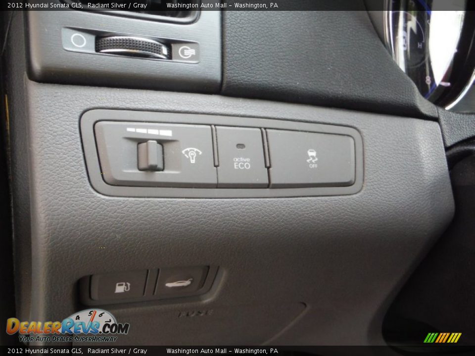 2012 Hyundai Sonata GLS Radiant Silver / Gray Photo #16