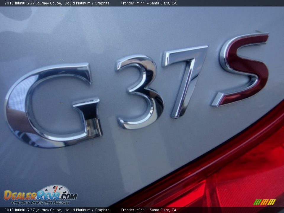 2013 Infiniti G 37 Journey Coupe Liquid Platinum / Graphite Photo #23
