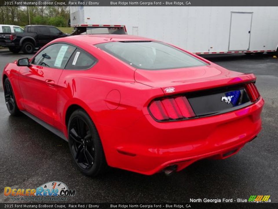 2015 Ford Mustang EcoBoost Coupe Race Red / Ebony Photo #3