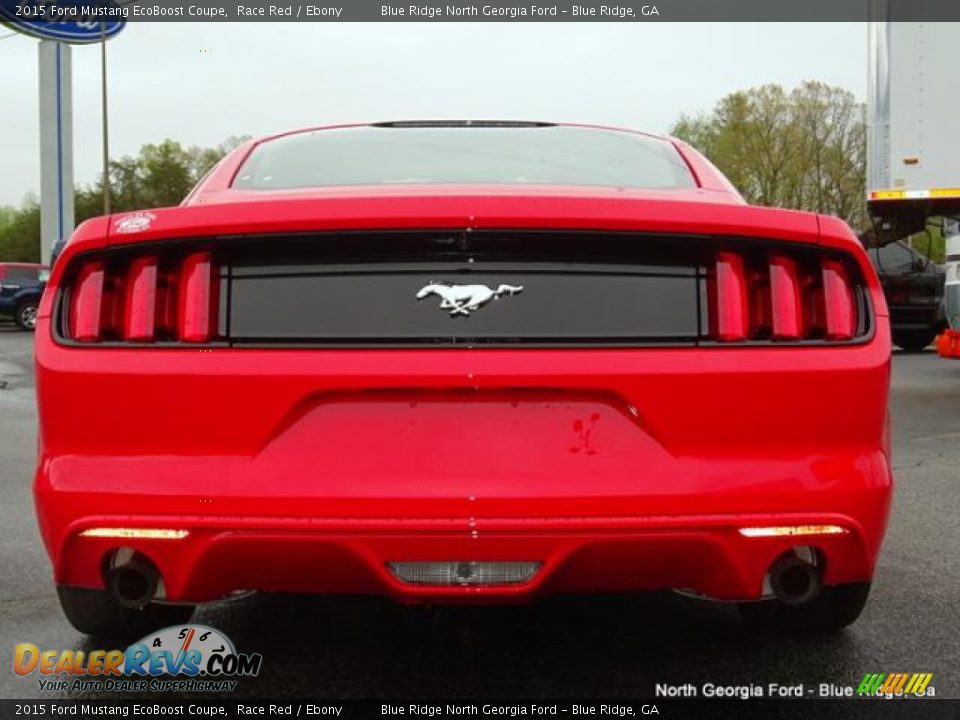 2015 Ford Mustang EcoBoost Coupe Race Red / Ebony Photo #4