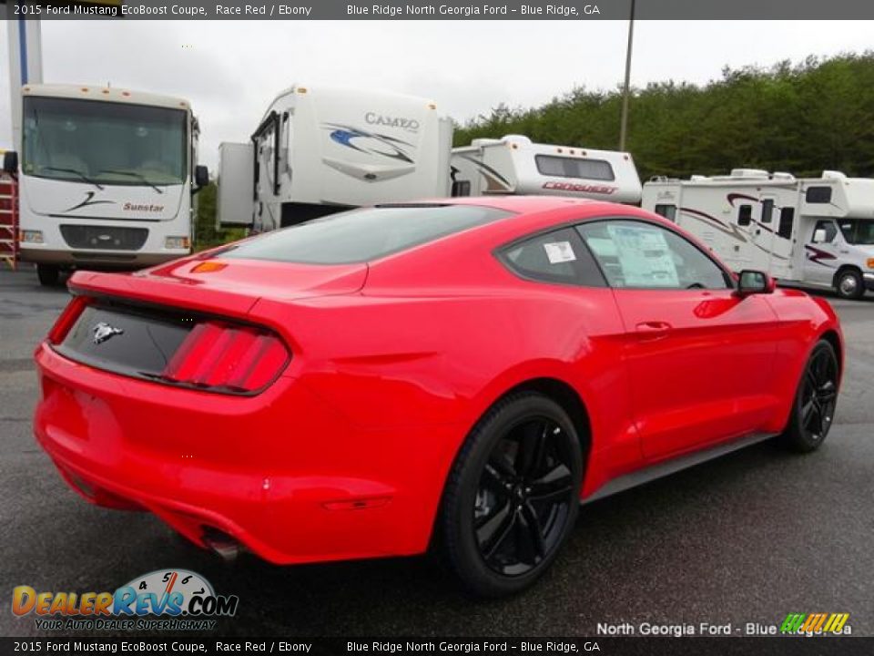 2015 Ford Mustang EcoBoost Coupe Race Red / Ebony Photo #5