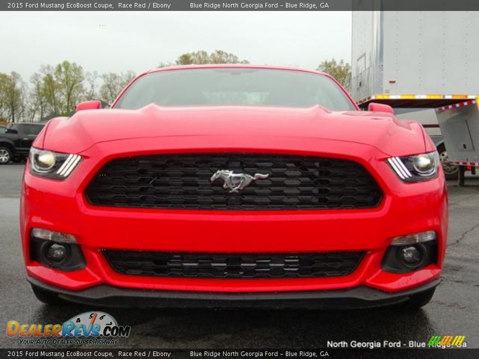 2015 Ford Mustang EcoBoost Coupe Race Red / Ebony Photo #8
