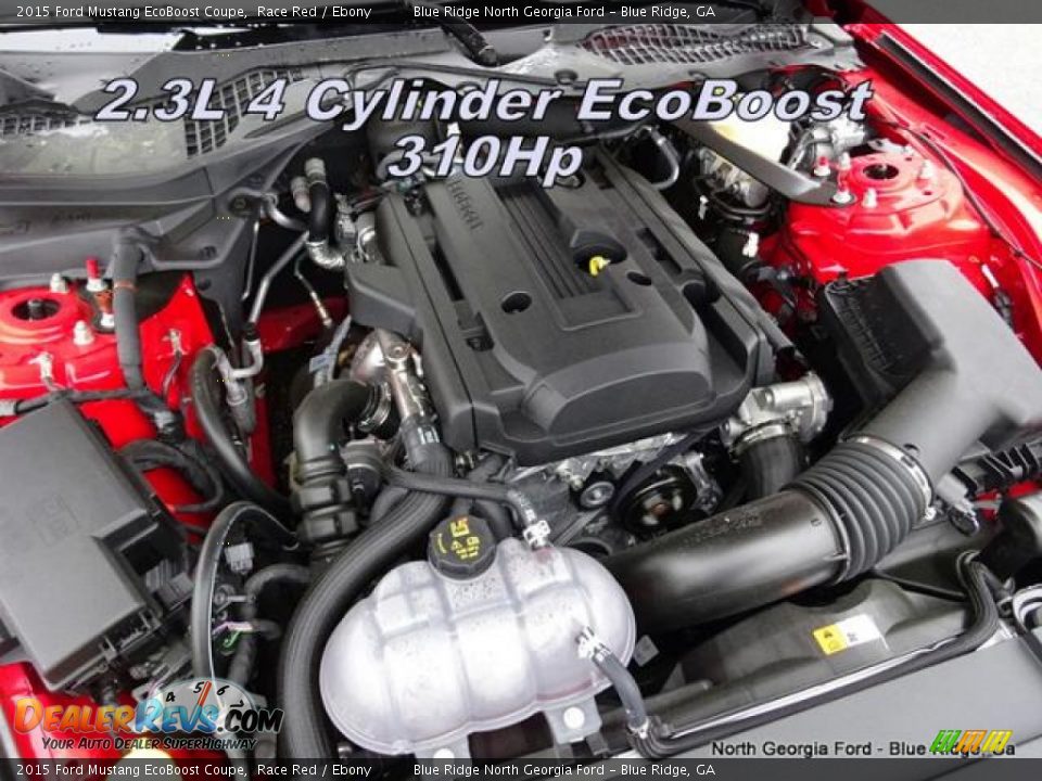 2015 Ford Mustang EcoBoost Coupe Race Red / Ebony Photo #10
