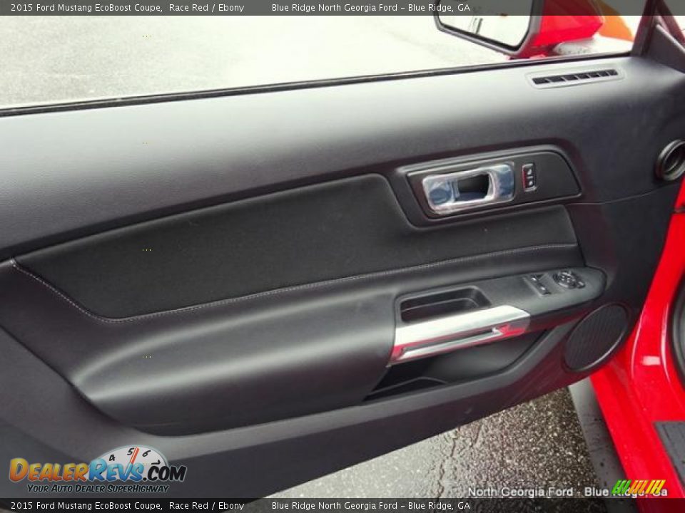2015 Ford Mustang EcoBoost Coupe Race Red / Ebony Photo #11