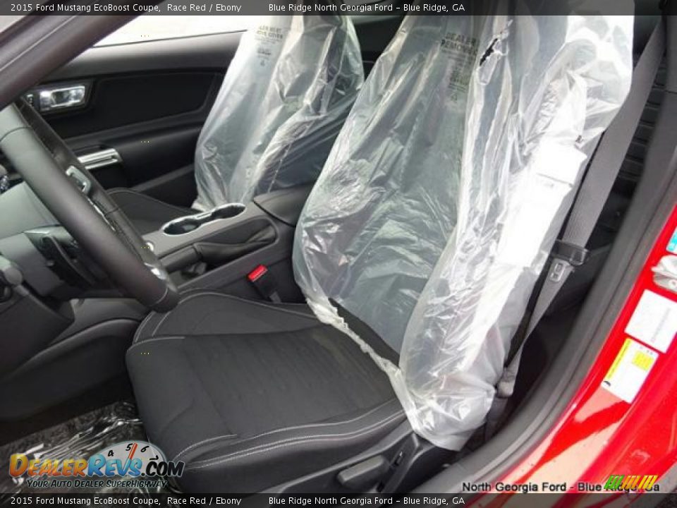 2015 Ford Mustang EcoBoost Coupe Race Red / Ebony Photo #13