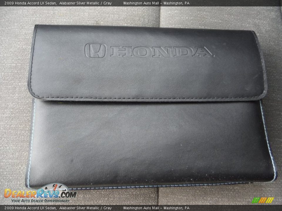 2009 Honda Accord LX Sedan Alabaster Silver Metallic / Gray Photo #18