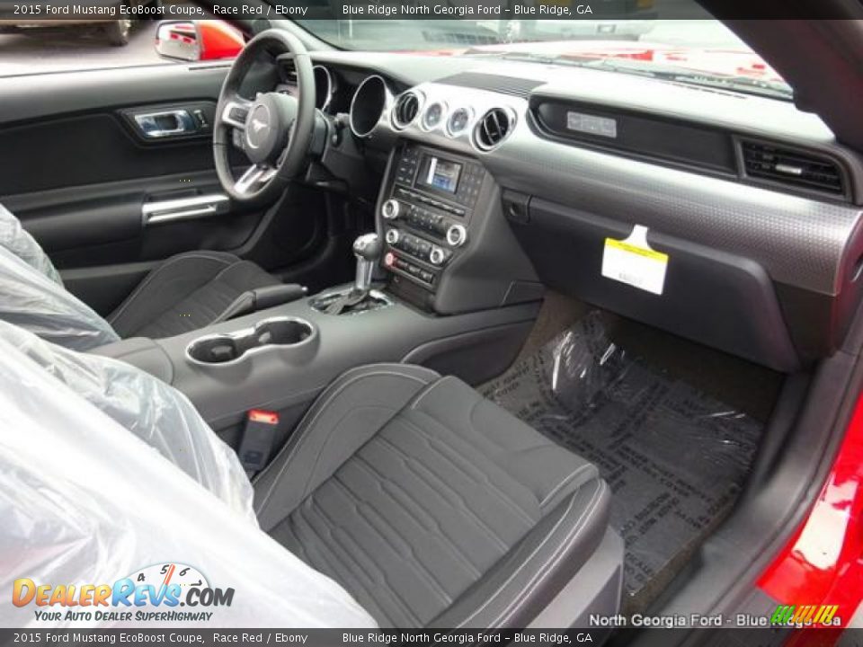 2015 Ford Mustang EcoBoost Coupe Race Red / Ebony Photo #14