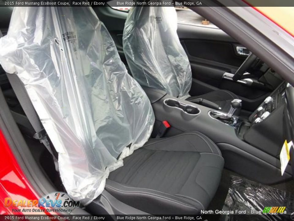 2015 Ford Mustang EcoBoost Coupe Race Red / Ebony Photo #15
