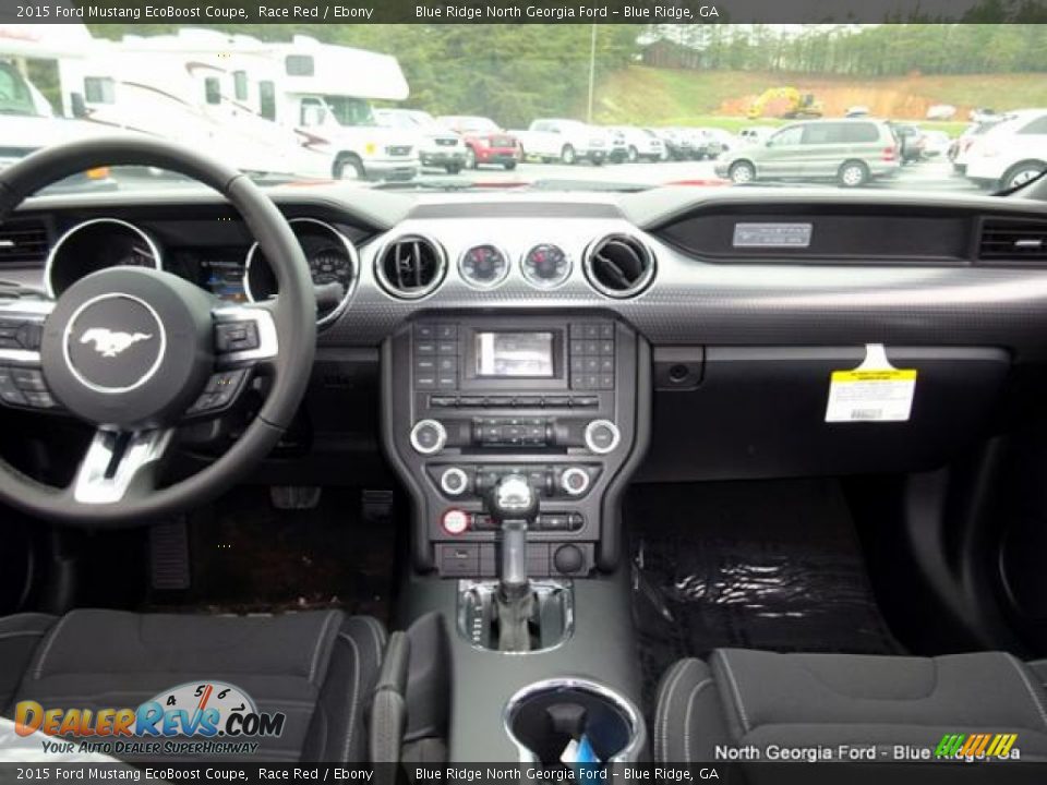 2015 Ford Mustang EcoBoost Coupe Race Red / Ebony Photo #19