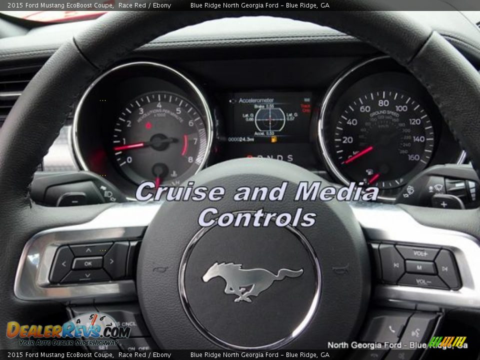 2015 Ford Mustang EcoBoost Coupe Race Red / Ebony Photo #21