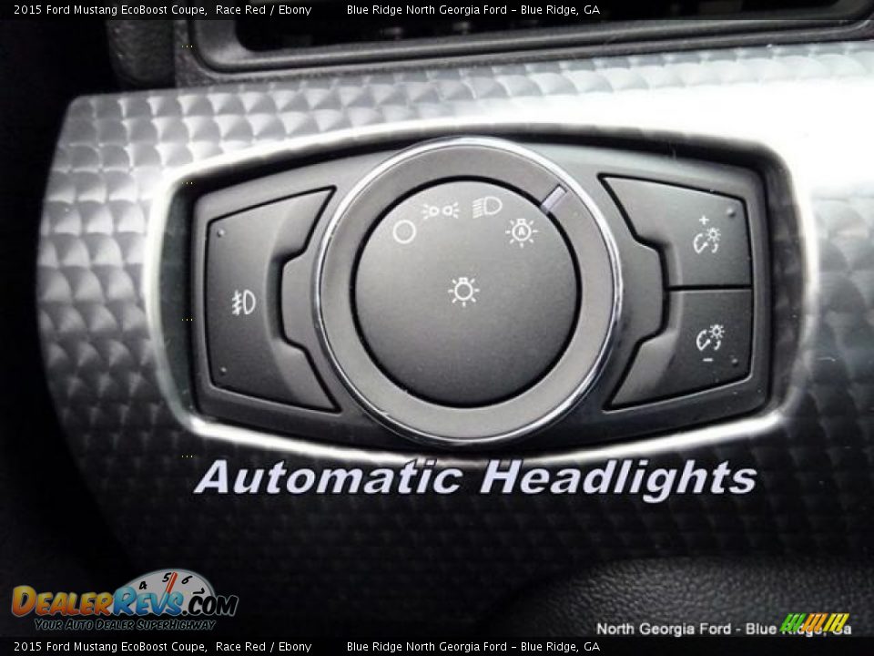 2015 Ford Mustang EcoBoost Coupe Race Red / Ebony Photo #26