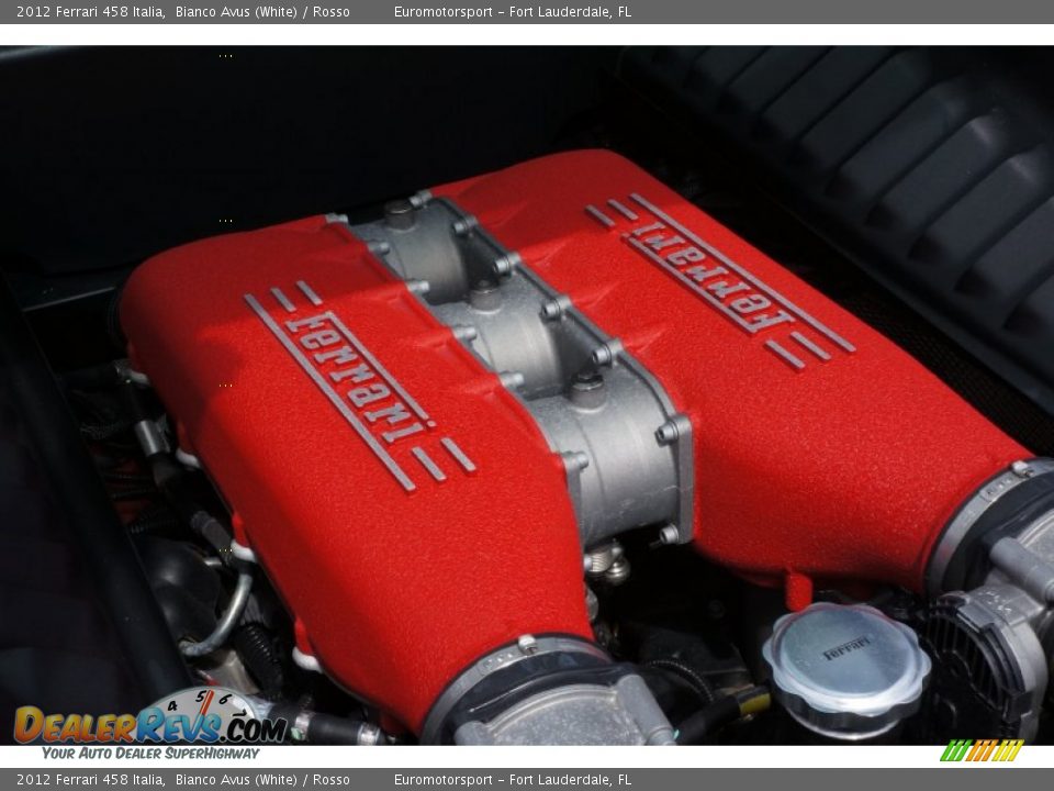 2012 Ferrari 458 Italia 4.5 Liter DI DOHC 32-Valve VVT V8 Engine Photo #36