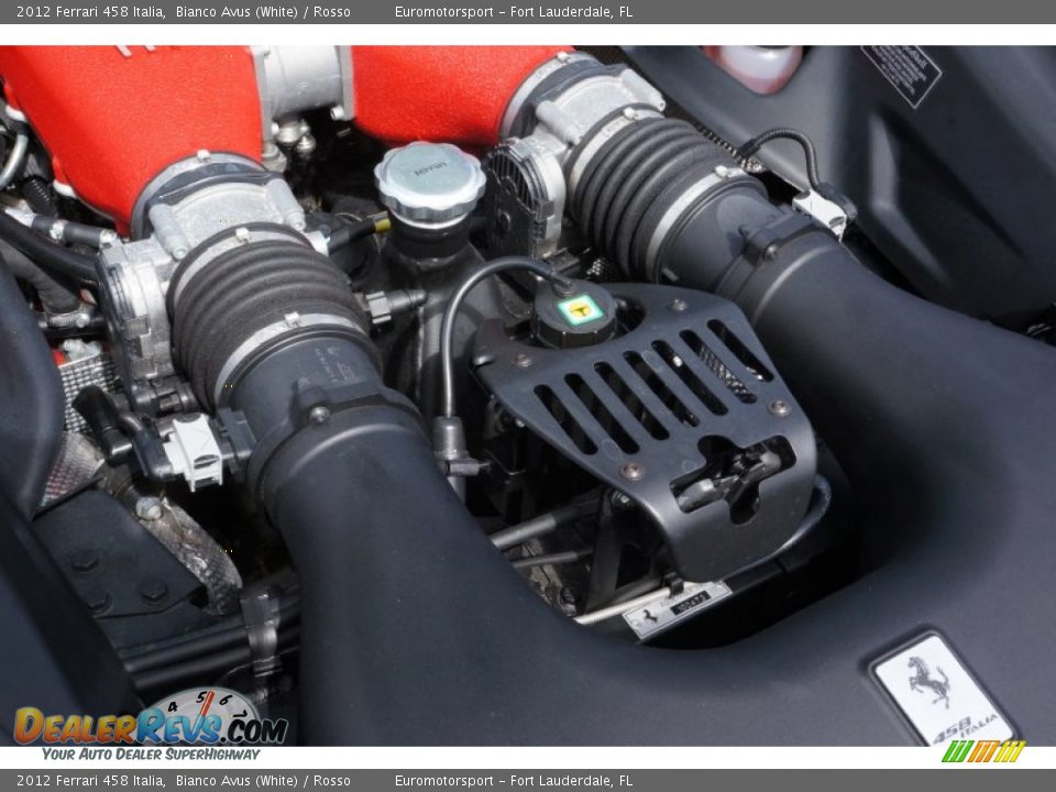 2012 Ferrari 458 Italia 4.5 Liter DI DOHC 32-Valve VVT V8 Engine Photo #37