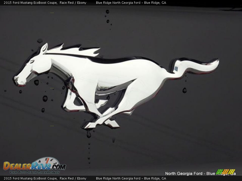 2015 Ford Mustang EcoBoost Coupe Race Red / Ebony Photo #33