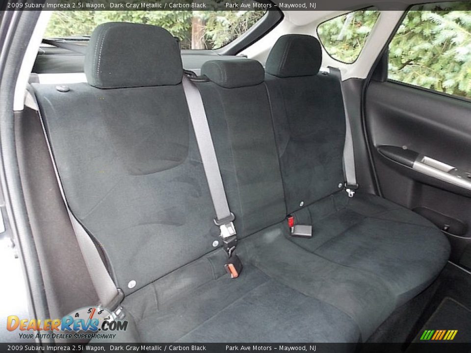 2009 Subaru Impreza 2.5i Wagon Dark Gray Metallic / Carbon Black Photo #21