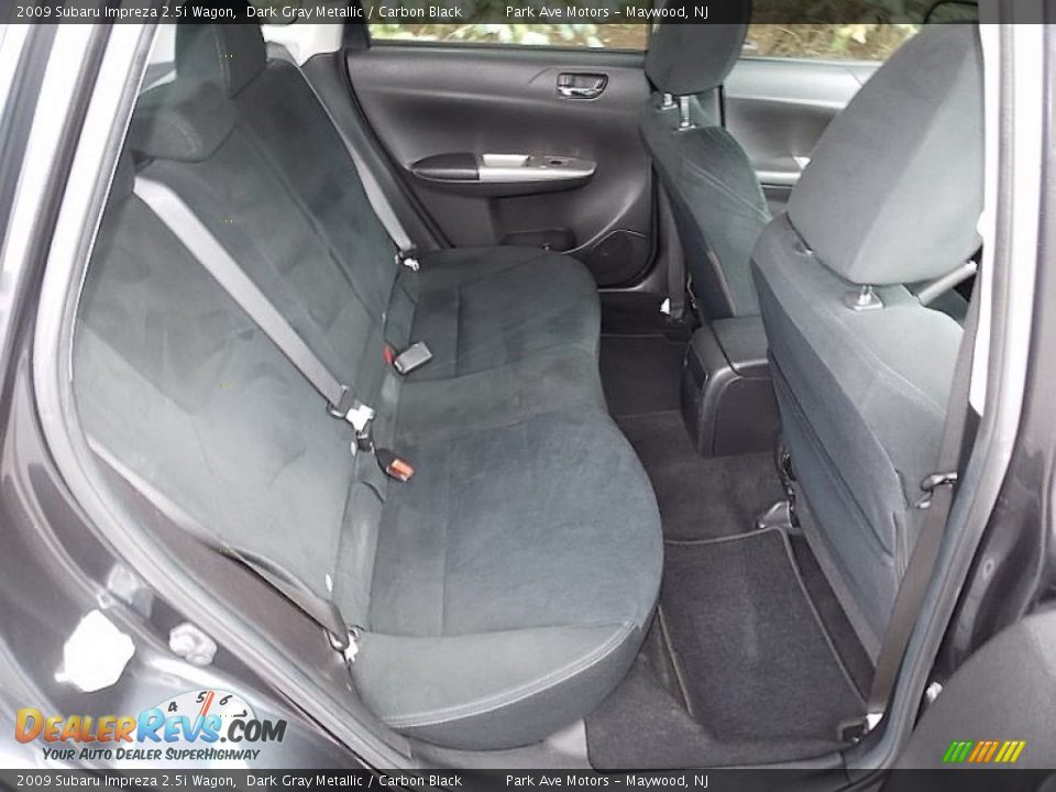 2009 Subaru Impreza 2.5i Wagon Dark Gray Metallic / Carbon Black Photo #22