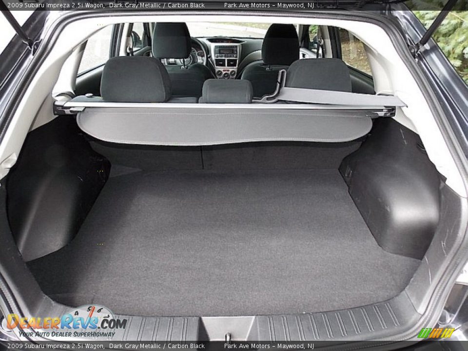 2009 Subaru Impreza 2.5i Wagon Dark Gray Metallic / Carbon Black Photo #23