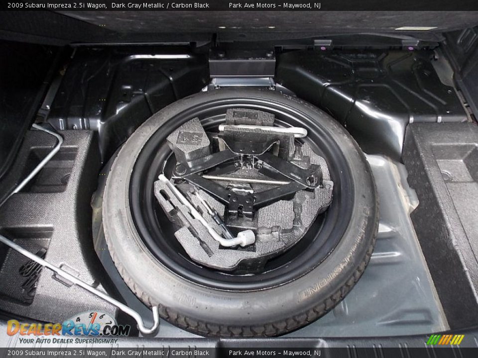 2009 Subaru Impreza 2.5i Wagon Dark Gray Metallic / Carbon Black Photo #24