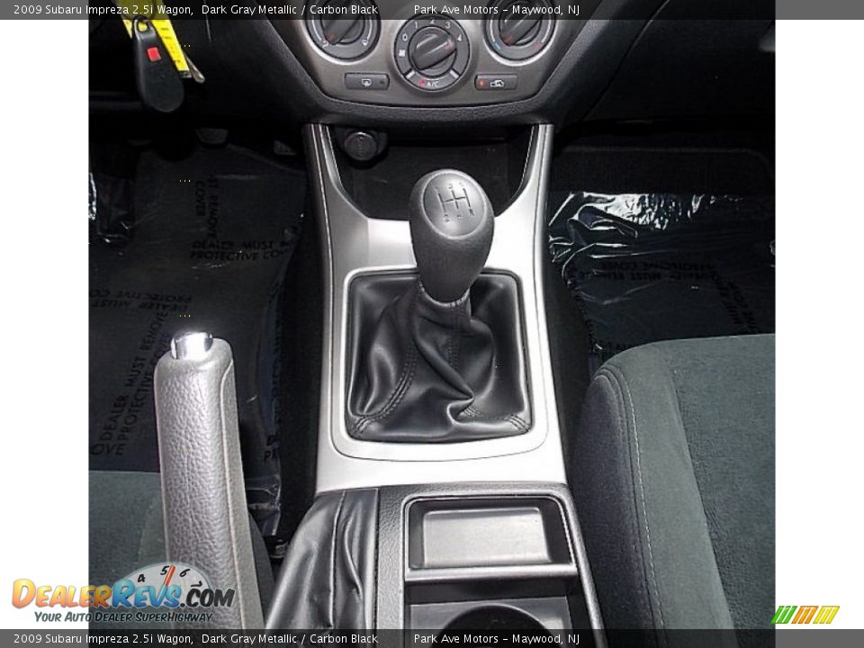 2009 Subaru Impreza 2.5i Wagon Dark Gray Metallic / Carbon Black Photo #28