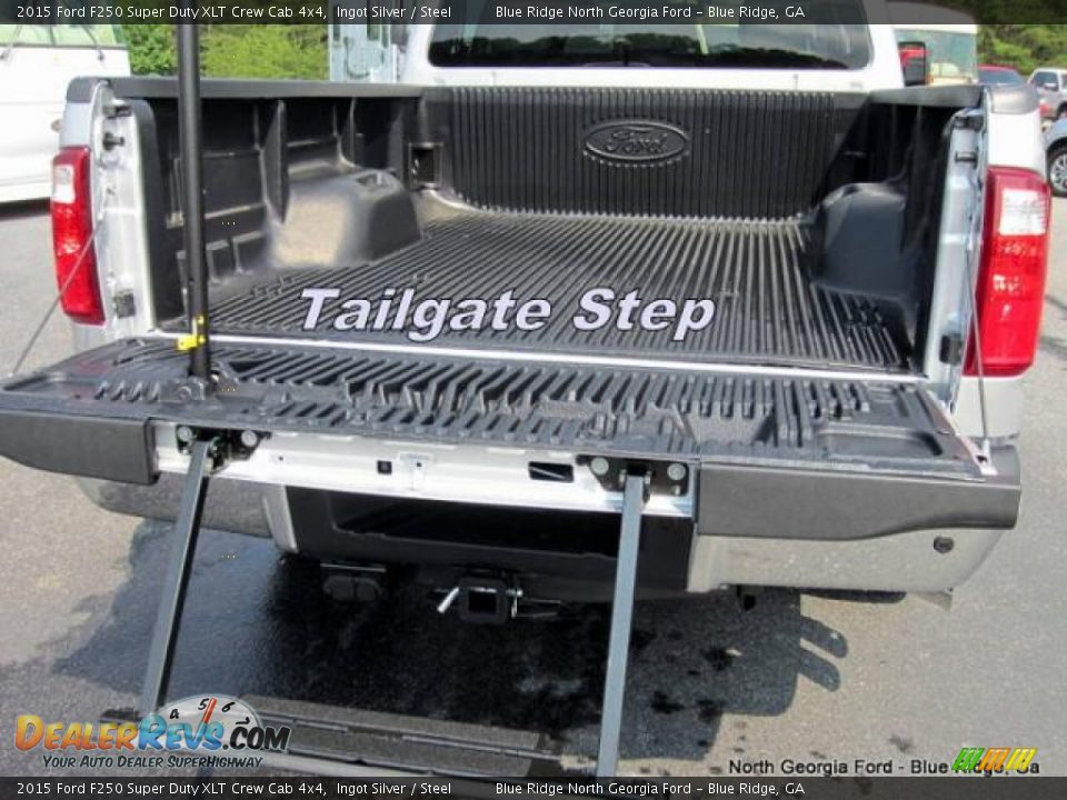2015 Ford F250 Super Duty XLT Crew Cab 4x4 Ingot Silver / Steel Photo #15