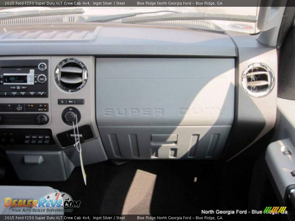 2015 Ford F250 Super Duty XLT Crew Cab 4x4 Ingot Silver / Steel Photo #18