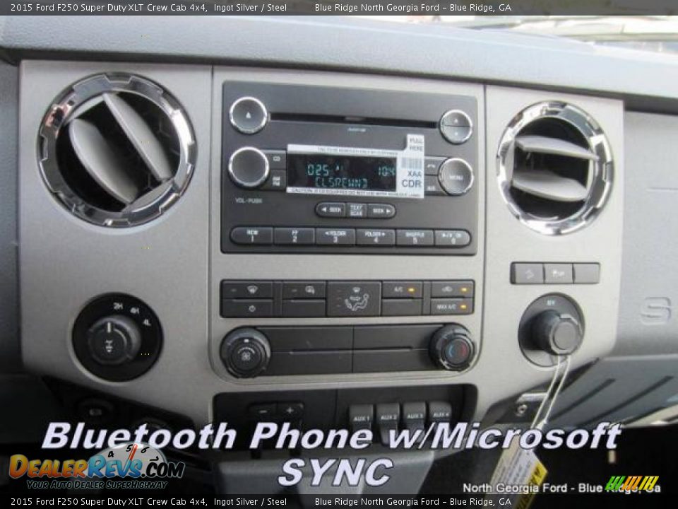 2015 Ford F250 Super Duty XLT Crew Cab 4x4 Ingot Silver / Steel Photo #20