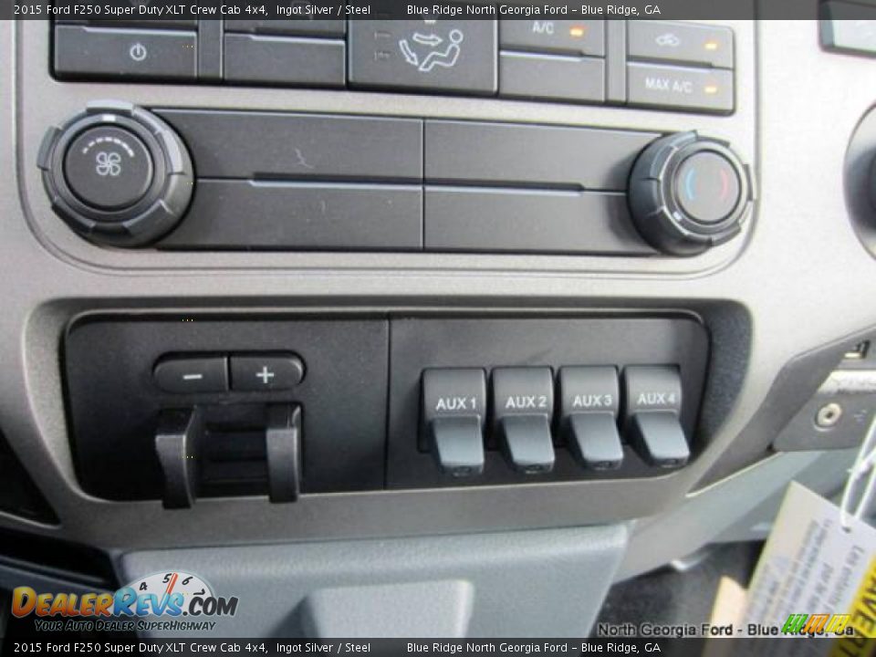 2015 Ford F250 Super Duty XLT Crew Cab 4x4 Ingot Silver / Steel Photo #22