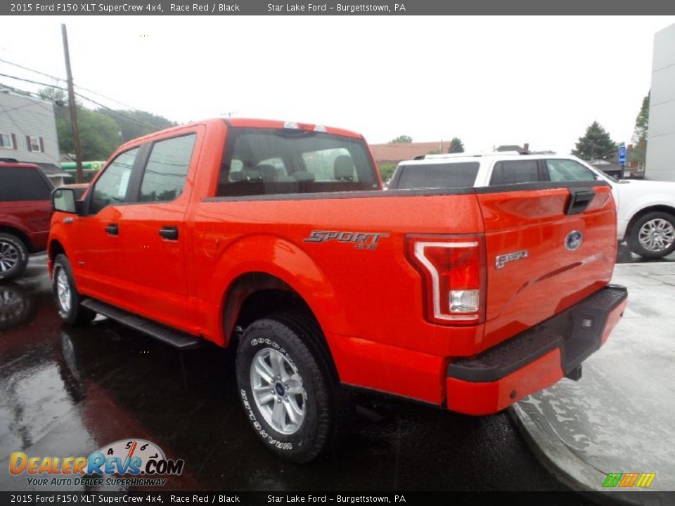 2015 Ford F150 XLT SuperCrew 4x4 Race Red / Black Photo #3