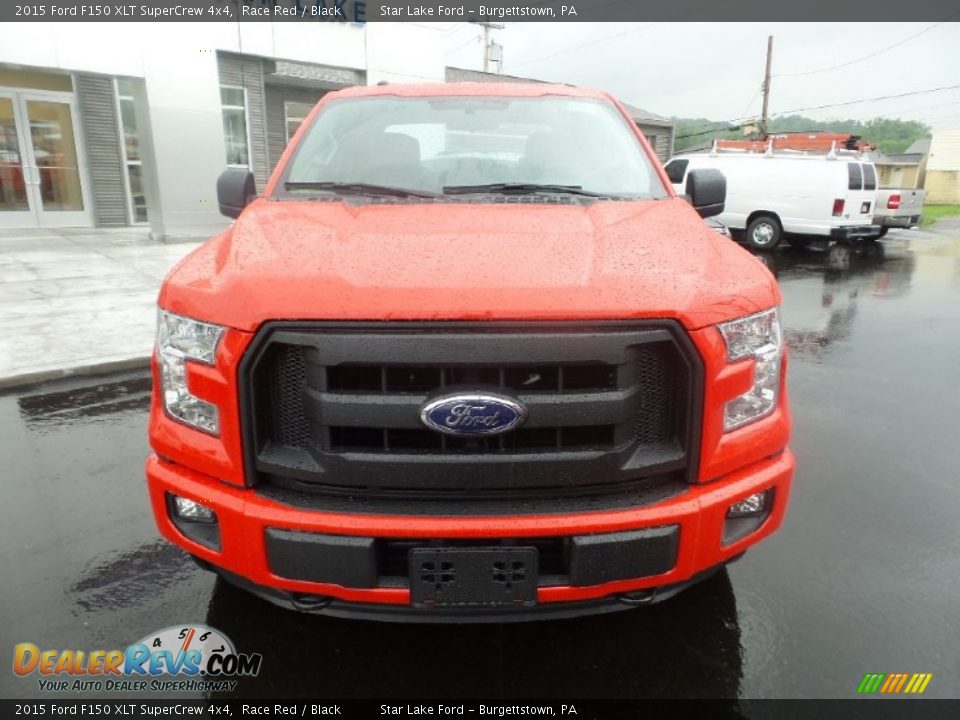 2015 Ford F150 XLT SuperCrew 4x4 Race Red / Black Photo #11