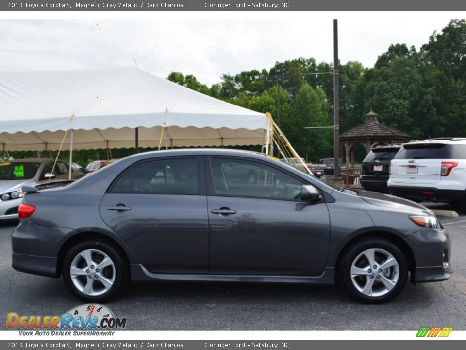 2013 Toyota Corolla S Magnetic Gray Metallic / Dark Charcoal Photo #2