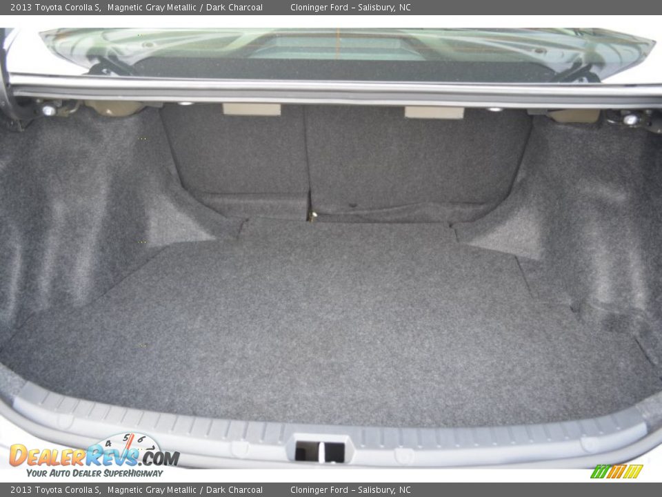 2013 Toyota Corolla S Magnetic Gray Metallic / Dark Charcoal Photo #14