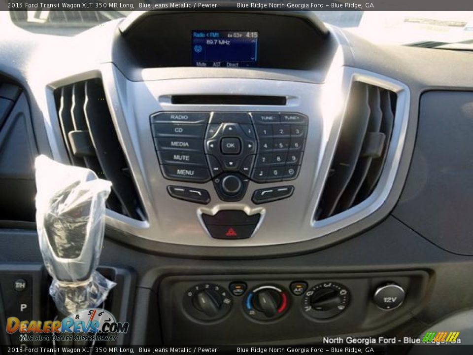 2015 Ford Transit Wagon XLT 350 MR Long Blue Jeans Metallic / Pewter Photo #24