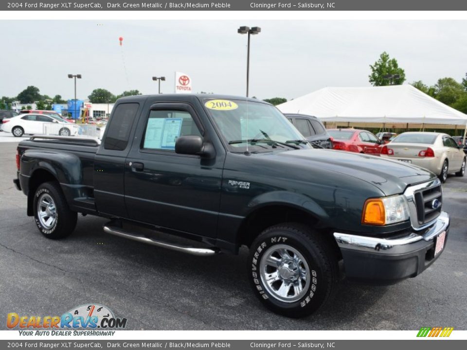 Front 3/4 View of 2004 Ford Ranger XLT SuperCab Photo #1