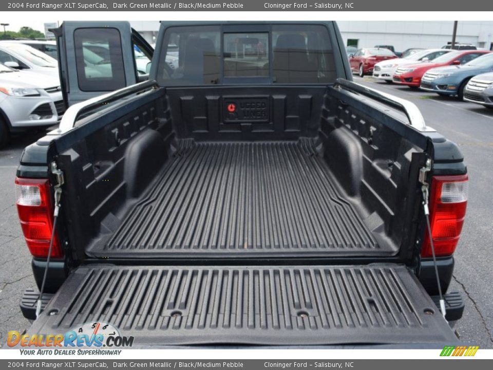 2004 Ford Ranger XLT SuperCab Dark Green Metallic / Black/Medium Pebble Photo #14