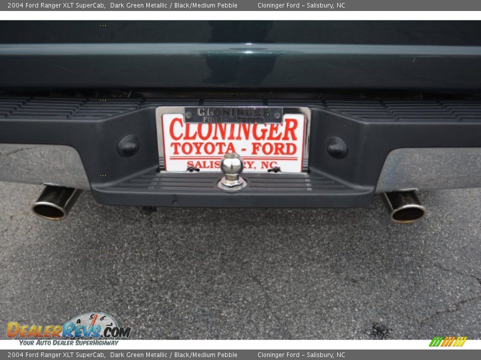 2004 Ford Ranger XLT SuperCab Dark Green Metallic / Black/Medium Pebble Photo #15