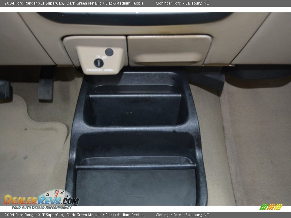 2004 Ford Ranger XLT SuperCab Dark Green Metallic / Black/Medium Pebble Photo #17