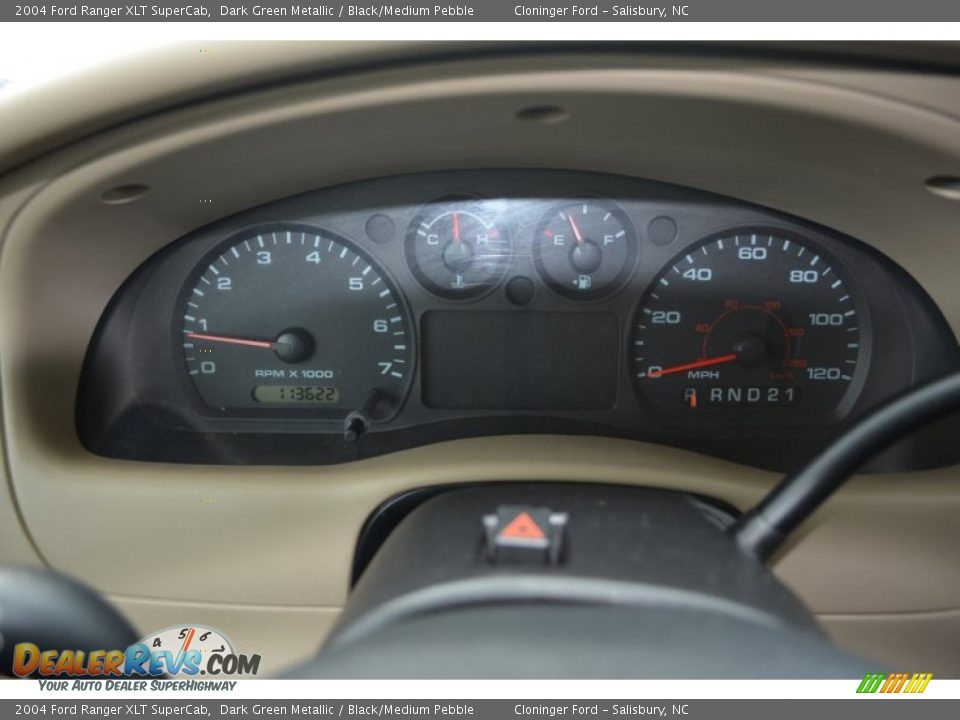 2004 Ford Ranger XLT SuperCab Gauges Photo #19