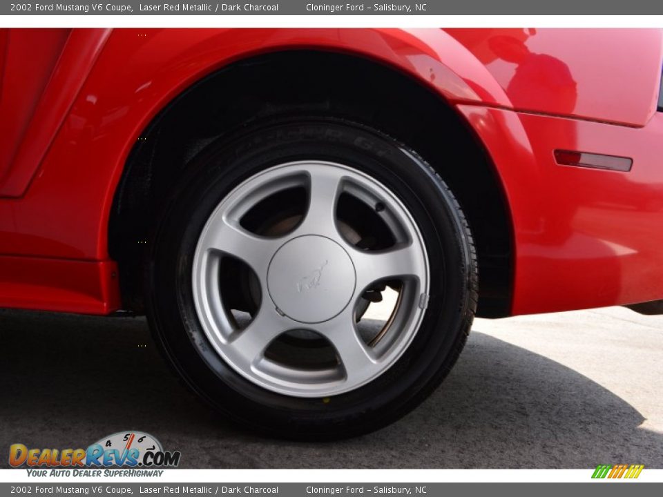 2002 Ford Mustang V6 Coupe Wheel Photo #8