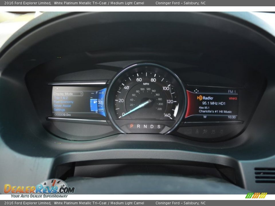 2016 Ford Explorer Limited Gauges Photo #25