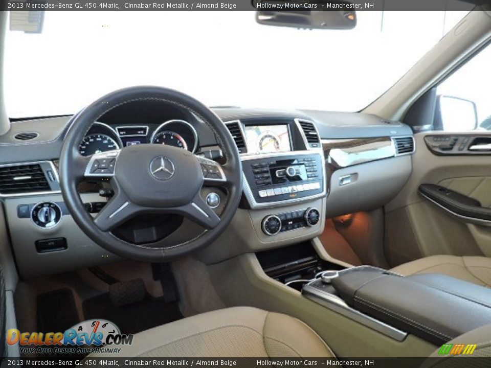 Almond Beige Interior - 2013 Mercedes-Benz GL 450 4Matic Photo #18