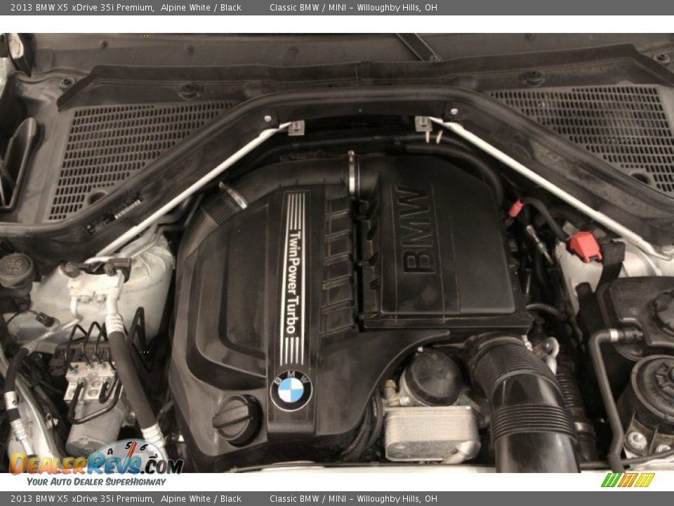 2013 BMW X5 xDrive 35i Premium Alpine White / Black Photo #22