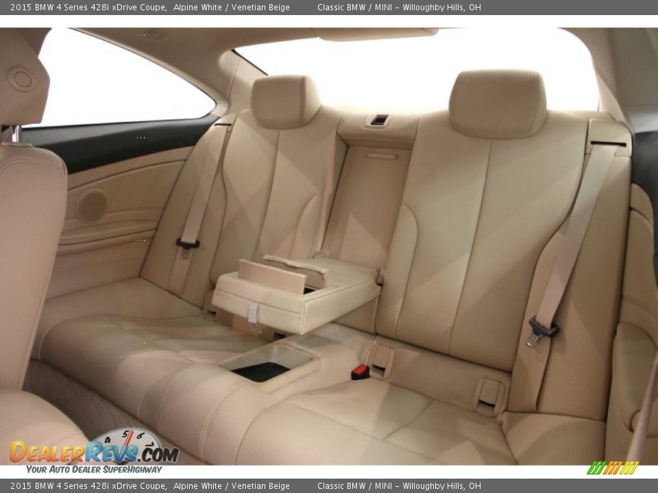 Rear Seat of 2015 BMW 4 Series 428i xDrive Coupe Photo #24