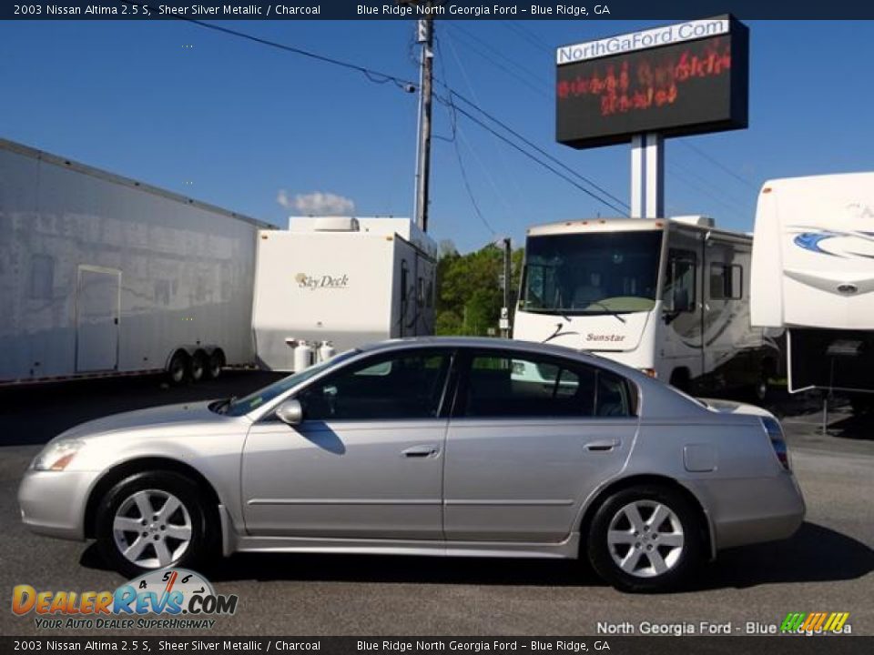 2003 Nissan Altima 2.5 S Sheer Silver Metallic / Charcoal Photo #2