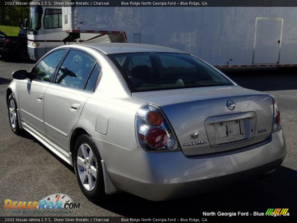 2003 Nissan Altima 2.5 S Sheer Silver Metallic / Charcoal Photo #3